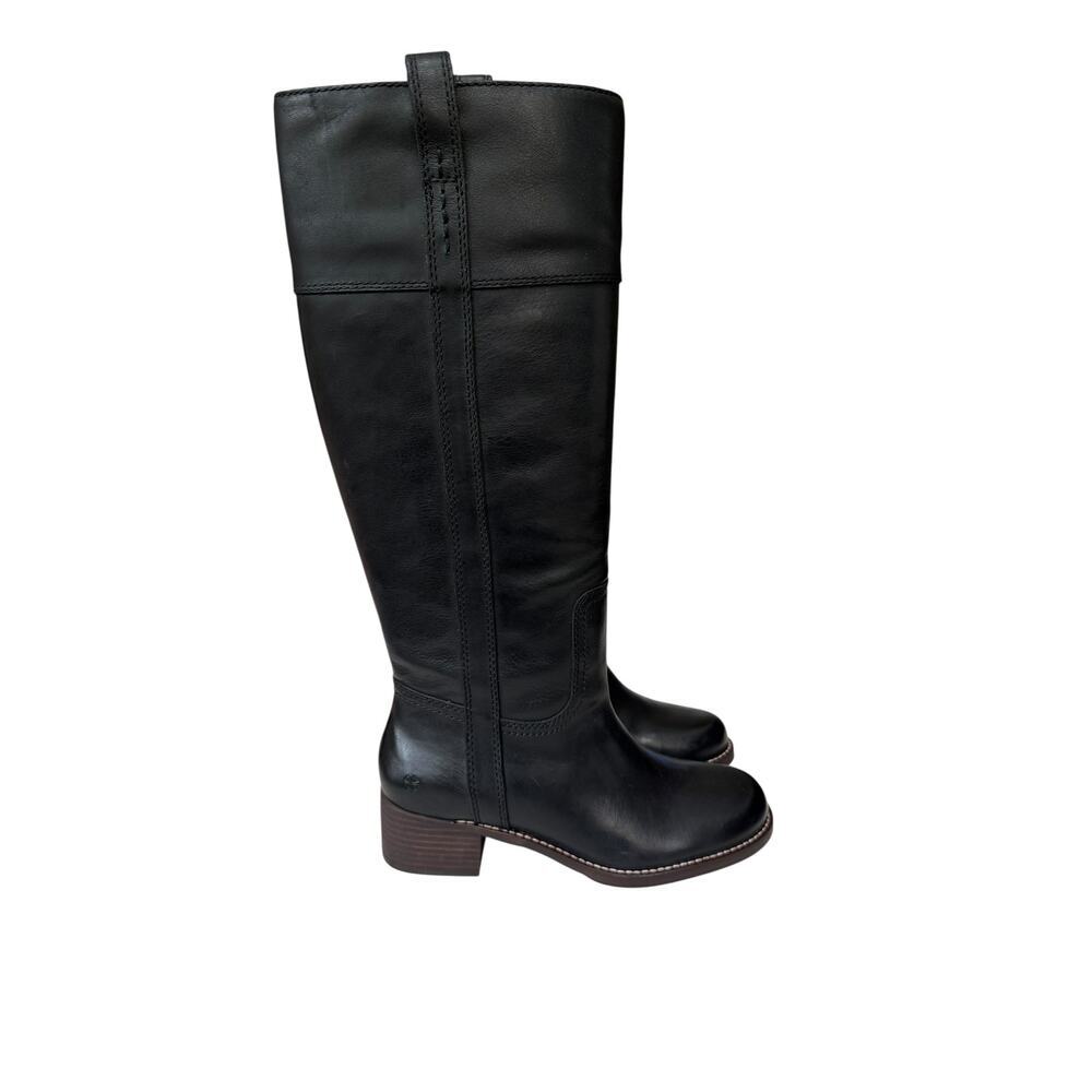 Lucky Brand Women’s Black Hybiscus Wide Calf Boot Size 7.5 M - Picture 7 of 11